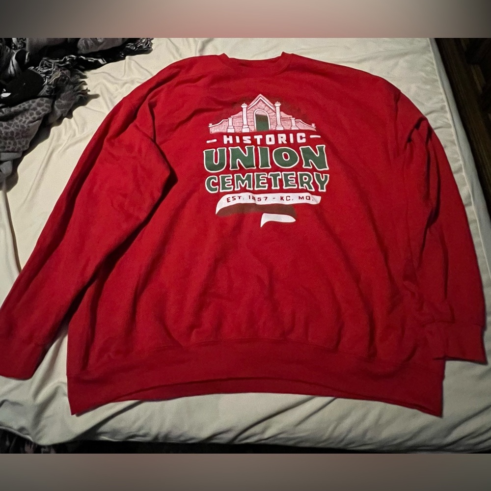 3XL Historic Union Cemetery Sweatshirt